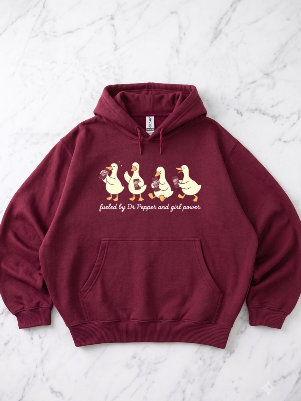 Gildan Maroon Hoodie, Goose Dr Pepper Hoodie